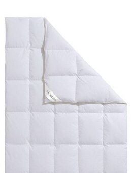 Home affaire Daunenbettdecke Köniz, Bettdecke 135x200 cm, 155x220 cm und weitere Größen, Füllung: 60% Daunen, 40% Federn, Bezug: 100% Baumwolle, Bettdecken, Sommer, Winter, Decke ist Made in Green zertifiziert