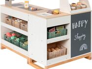 MUSTERKIND® Kaufladen Bollea, weiß/natur, FSC®-Holz aus gewissenhaft bewirtschafteten Wäldern