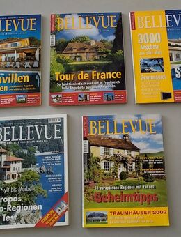 Bellevue-Zeitschriften-Sammler-Ausgaben, 5 Stück komplett, 1 a Sammlerzustand - Simbach (Inn) Zentrum