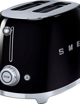 Smeg Toaster TSF01BLEU, für 2 Scheiben, 950 W