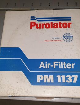 Purolator Luftfilter PM 1137 Oldtimer BMW - Hannover Vahrenwald-List