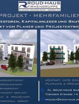 + EXKLUSIVES MEHRFAMILIENHAUS-PROJEKT! + - Pfullendorf