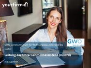 Leitung der Unternehmensassistenz (m/w/d) - Laupheim