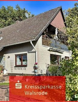 Geräumiges Zweifamilienhaus mit großem Grundstück in schöner Waldrandlage von Walsrode-Düshorn - Walsrode