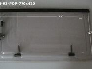 Bürstner Wohnwagenfenster gebr. ca. 77 x 42 Polyplastic Roxite94 - Schotten Zentrum
