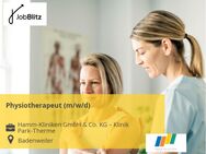 Physiotherapeut (m/w/d) - Badenweiler