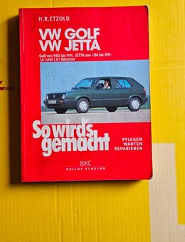 Rep.Anleitung VW Golf 9/83-9/91 Jetta 1/84-9/91 1,6l 1,8l Benziner - Hamburg
