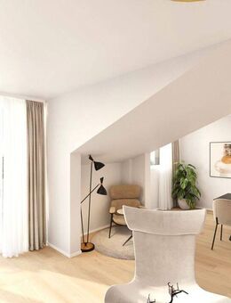 4-Zi-Neubau-Dachgeschosswohnung mit Balkon und Gäste-WC - Münster