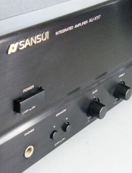 Verstärker - S A N S U I Modell: AU-X117 ALU Front Top Modell: schwarz inkl. Anleitung - Dübendorf
