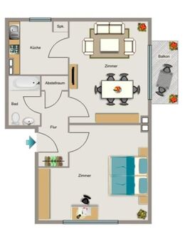 Kleine 2-Zimmer-Wohnung in Neukirchen-Vluyn Neukirchen für Sie! - Neukirchen-Vluyn