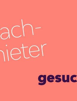 Ganz oben wohlfühlen - Nachmieter gesucht! - Gotha
