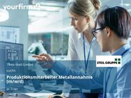 Produktionsmitarbeiter Metallannahme (m/w/d) - Trier