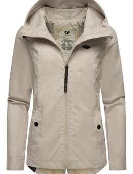 Ragwear Outdoorjacke Monade Übergang stylische Übergangsjacke mit großer Kapuze