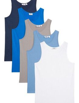 bonprix Unterhemd (Packung, 5-St., 5) Unterhemd mit weicher Baumwolle (5er Pack)