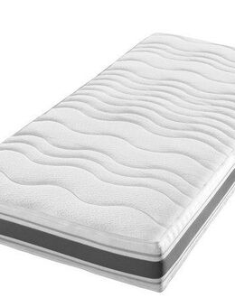 Taschenfederkernmatratze Punktoflex De Luxe T, fan, 22 cm hoch, Natürlicher Schutz gegen Milben