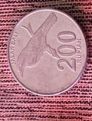 Münze Münzen Umlaufmünze Indonesien 200 Rupien 2003 in 55232