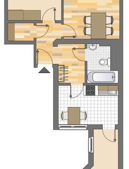 Gesucht und gefunden! Bezugsfertige 3-Zimmer-Wohnung in Herne Sodingen zu besichtigen - Herne