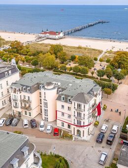 Stilvolles Meerblickappartement in 1. Reihe an der Strandpromenade von Ahlbeck - Heringsdorf (Mecklenburg-Vorpommern)