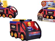 SIMBA Spielzeug-Feuerwehr Feuerwehrmann Sam Junior Jupiter Neue Version, mit beweglicher Figur