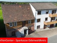 1-2 Familienhaus mit kl. Scheune und historischem Wohnhaus (kein Denkmalschutz) - Erbach (Hessen)