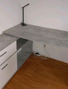 Schreibtisch grau Betonoptik - Babenhausen (Hessen)
