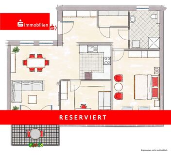 Moderne Neubauwohnung im Dachgeschoss - eine einmalige Gelegenheit!