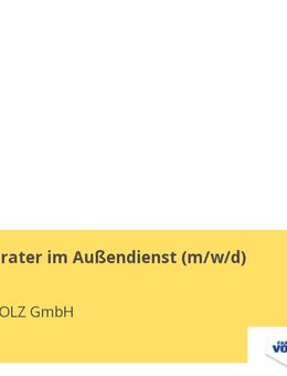 Verkaufsberater im Außendienst (m/w/d) - Cham