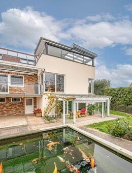 Zweifamilienhaus mit zwei Gewerbehallen - Artlenburg