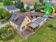 Mülsen: Energiesparendes Einfamilienhaus mit Gewerberäumen in herrlicher Südhanglage - Mülsen
