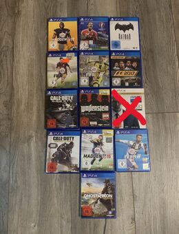 PS4 und PS3 Spiele; Cod, Ghost Recon, Fifa, Madden, Wolfenstein, Batman, Simpsons - Hannover