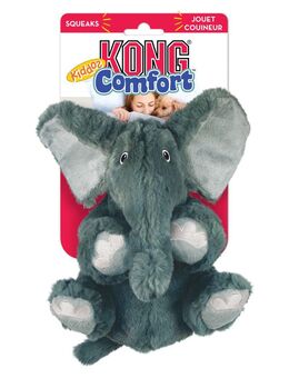 KONG Comfort Kiddos Elephant - Größe XS: L 10 x B 13 x H 15 cm