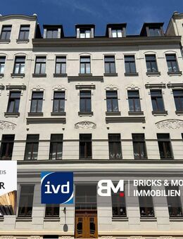 Helle und gepflegte 3-Zimmer-Wohnung mit Balkon ins Grüne - Leipzig