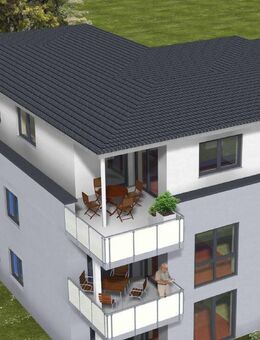 RESERVIERT! 2-Zimmer-Penthouse mit überdachter Dachterrasse nach Süd-/Westen! - Minden (Nordrhein-Westfalen)