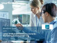 Leiter Produktentwicklung (m/w/d) – Marketing Automatisierung - Essen