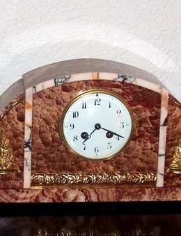 Kaminuhr,Standuhr,Art Deco Uhr,Clock,Pendule,Tischuhr,Marmoruhr,Japy Freres Cie - Kleve Zentrum