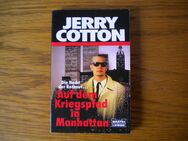 Auf dem Kriegspfad in Manhattan,Jerry Cotton,Bastei Lübbe,1991 - Linnich