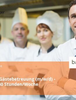 Service & Gästebetreuung (m/w/d) - mind. 25-40 Stunden/Woche - Sinsheim