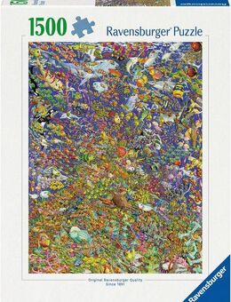 Ravensburger Puzzle Viele bunte Fische, 1500 Puzzleteile, Made in Germany