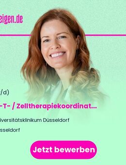 CAR-T- / Zelltherapiekoordinator*in (m/w/d) - Düsseldorf