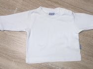 Baby Smily Shirt Gr.: 50/56 Baumwolle weiß gebraucht - Erwitte