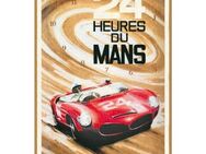 Tolles Le Mans Red Car Blechschild 24 Stunden Rennen 20x30 cm - München