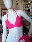 Bikini Pink gehäkelt/Neu in 22767