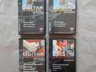 4 VHS Kassetten, Rock Guitar, Blues Guitar, Starter Advanced, Ralf Fiebelkorn - Hamburg Wandsbek
