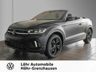 VW T-Roc Cabriolet, 110kw Black Editon R-Line, Jahr 2022 - Höhr-Grenzhausen