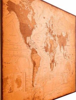 Reinders! Deco-Panel Weltkarte - antik