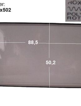 Dethleffs Wohnwagenfenster ca 88,5 x 50,2 gebraucht Roxite 80 D401 (zB RD3 uvm) - Schotten Zentrum