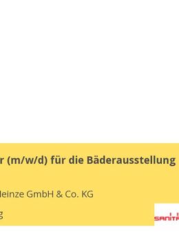 Fachberater (m/w/d) für die Bäderausstellung - Nürnberg