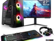 CSL RGB Edition V28752 Gaming-PC-Komplettsystem (27", AMD Ryzen 7 5700G, AMD Radeon Graphics, 32 GB RAM, 1000 GB SSD)