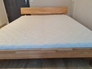 Bett komplett 190x220 (Bett + Matratze + Lattenrost) - Frankfurt (Main)