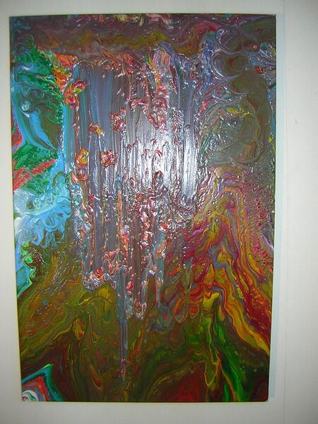 Tolles Acryl Gemalde 40x50cm Auf Leinwand Markt De Kleinanzeige